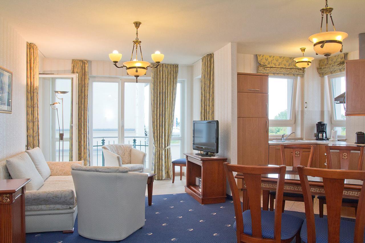 Seetelhotel Ostseeresidenz Ahlbeck Heringsdorf  Kültér fotó